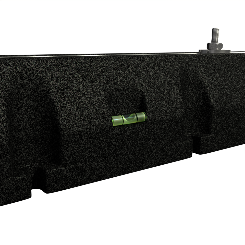 MRCOOL Condenser Riser Leveling Hardware and Accessories Side view