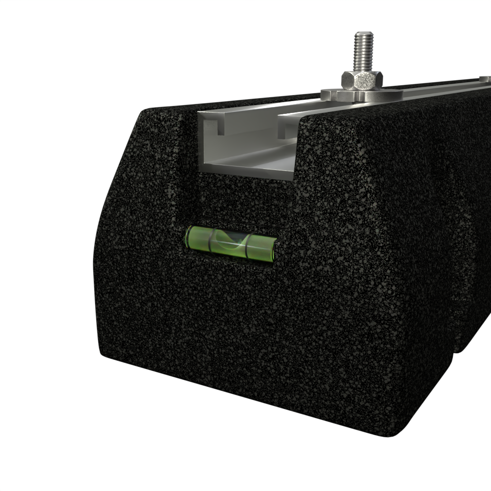 MRCOOL Condenser Riser Leveling Hardware and Accessories Front