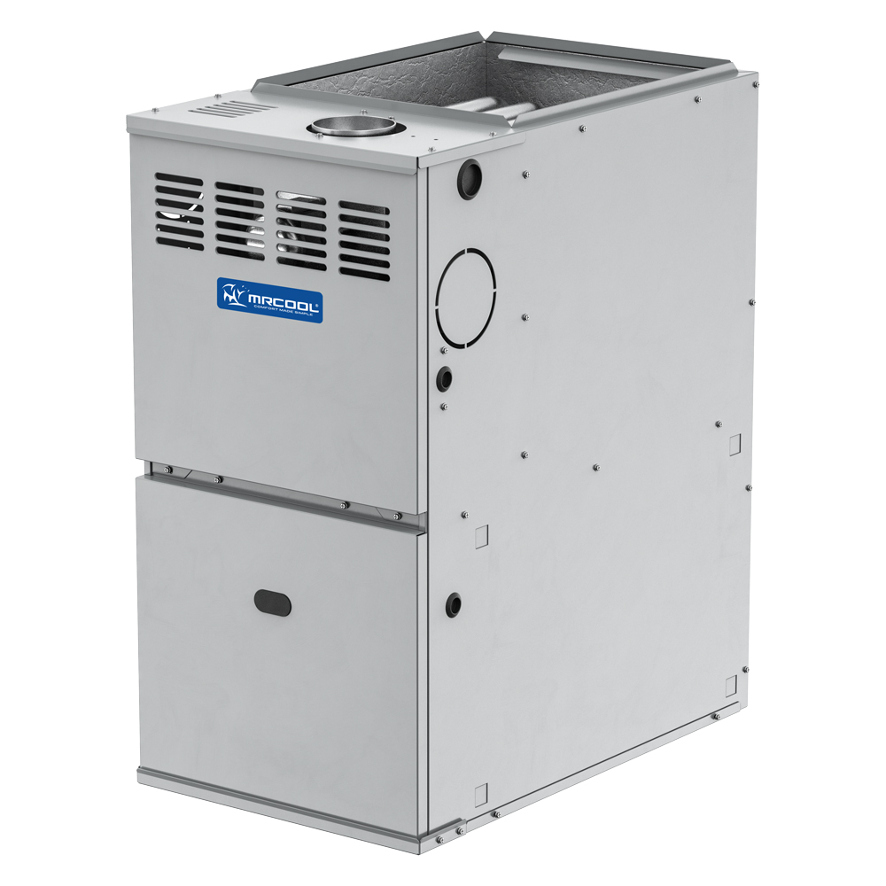 40k BTU 80% AFUE Variable Speed MRCOOL VersaPro Gas Furnace – Multiposition – 14.5" Cabinet