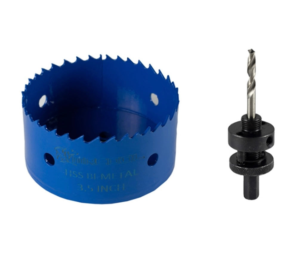 3.5" MrCool Bi-Metal Hole Saw with Locking Quick Change Arbor MHS3-5