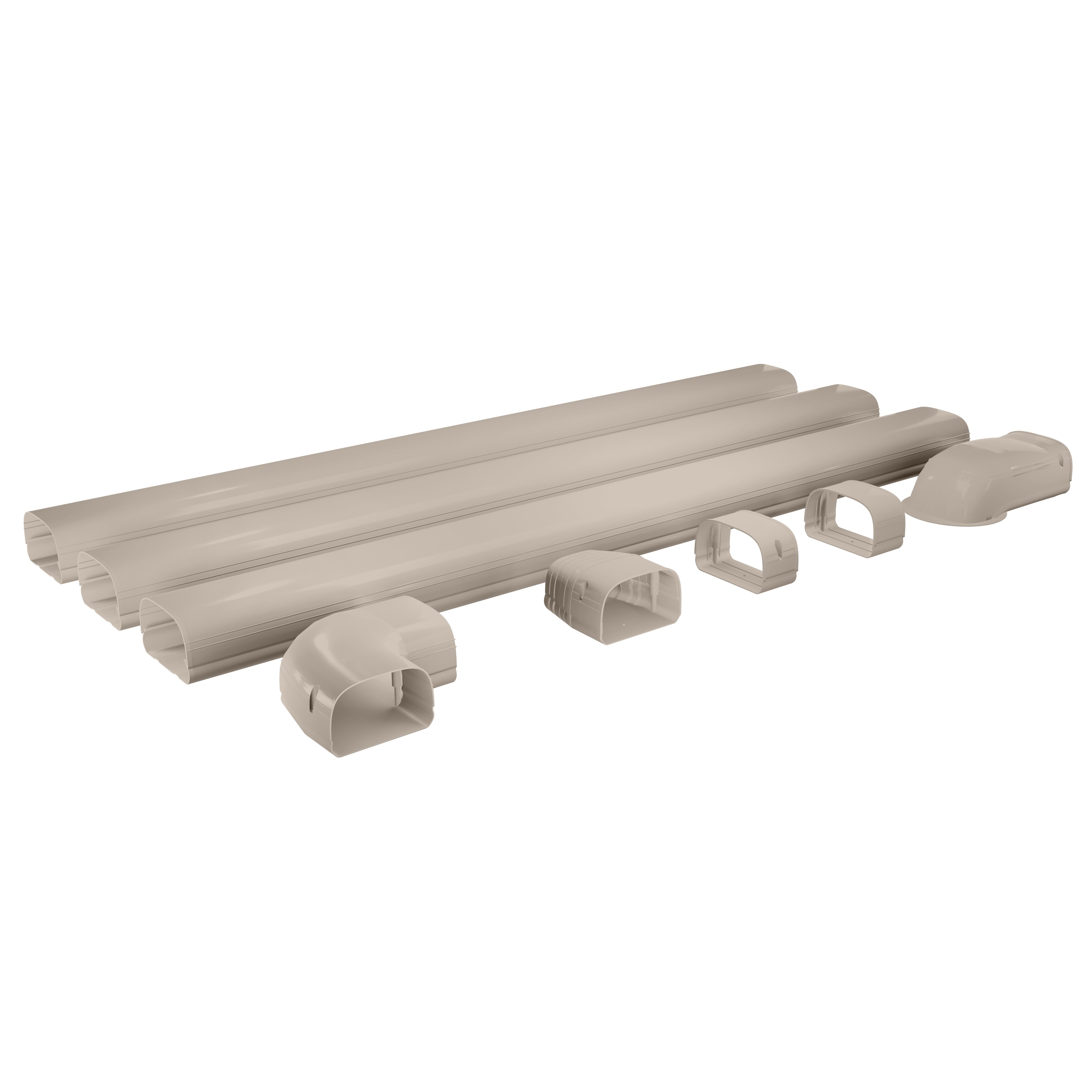 MRCOOL Lineguard® 4.5in Line Set Cover - Tan   MLG450-T-01