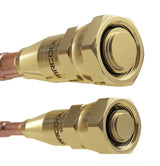 MRCOOL DIY  pre-charged Quick-Connect line set fitting close up view