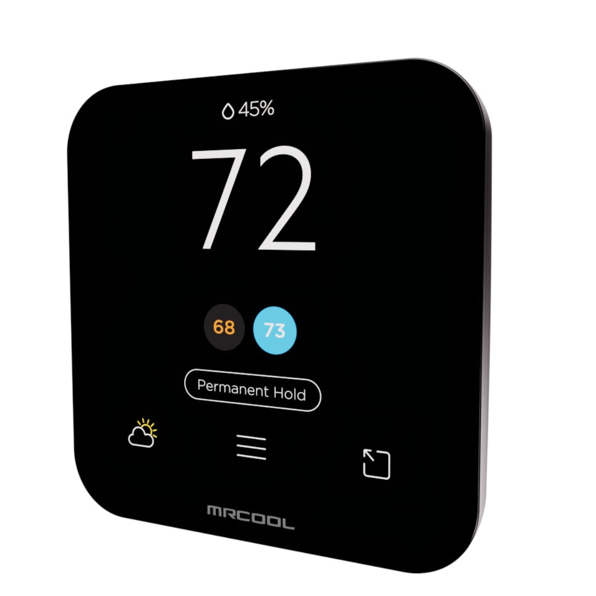 MRCOOL Smart Thermostat MST06 black WiFi thermostat