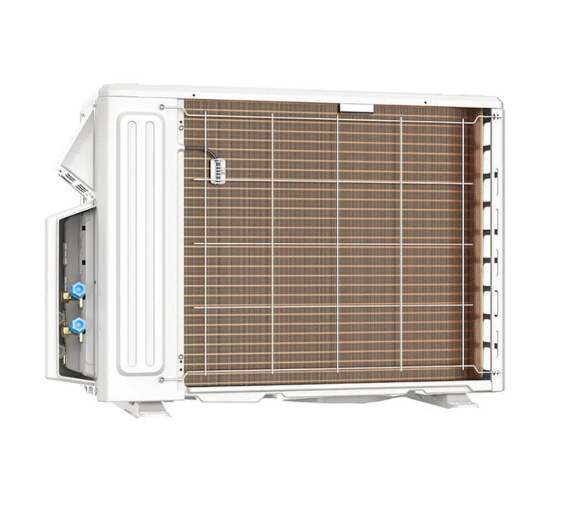 MRCOOL DIY multi-zone  18k btu condenser Quick-Connect system back view 