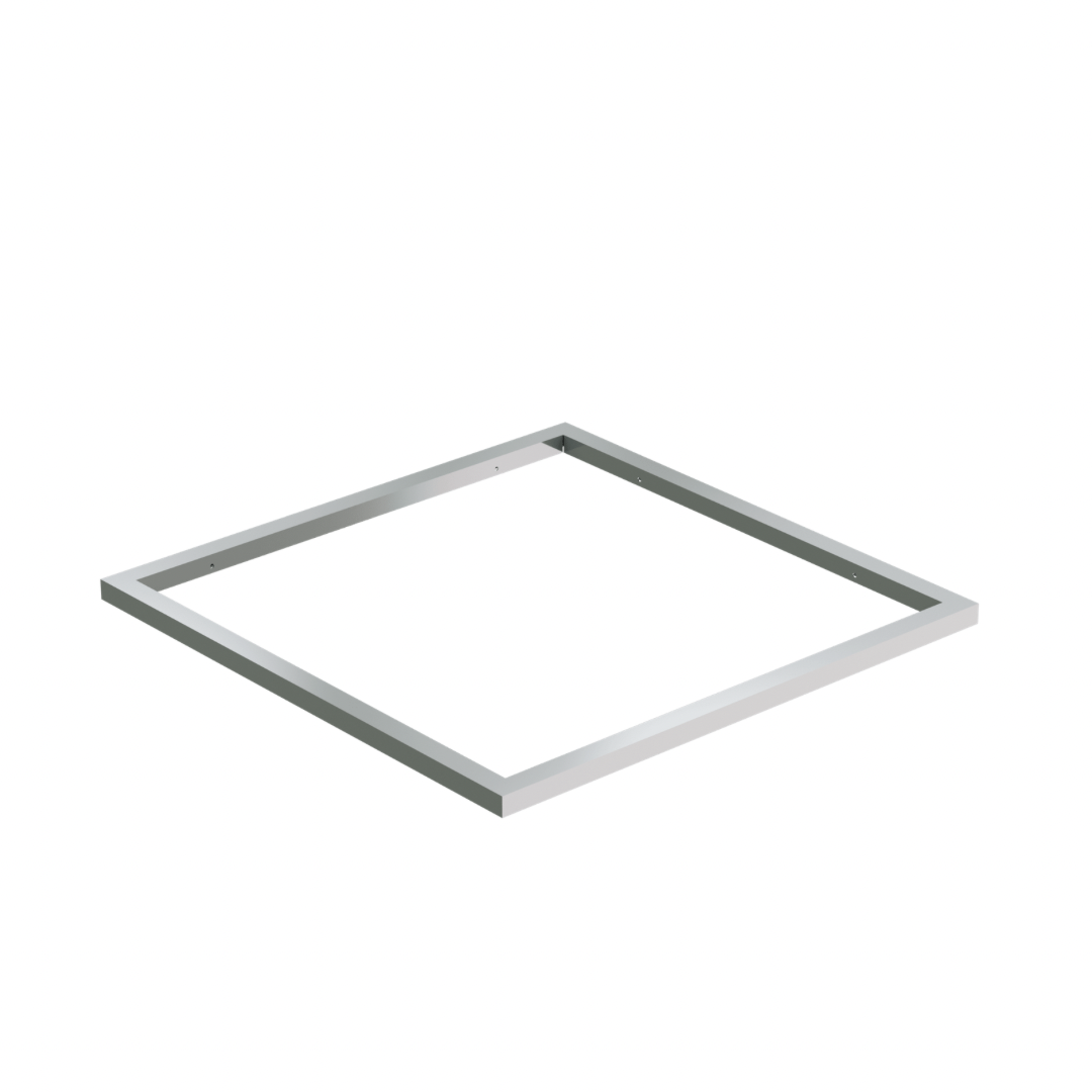 MRCOOL MCMP4860C-F coil flange adapter 4 to 5 ton furnace connection 21 inch cabinet Right side angle top view with white background 