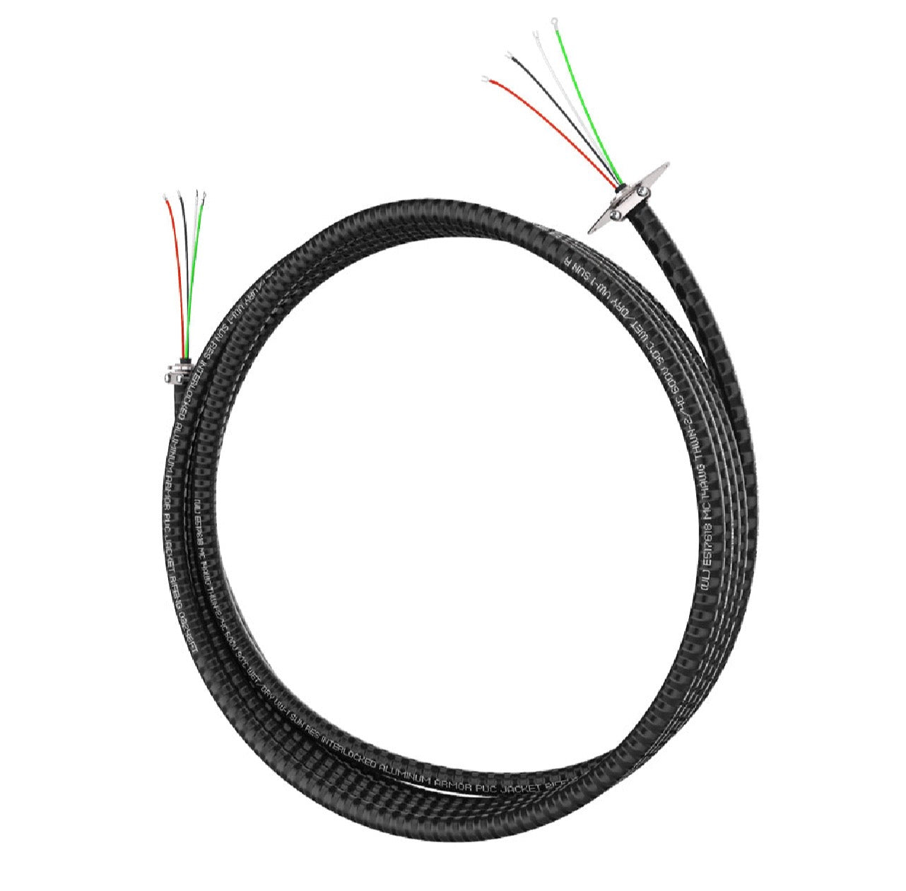 MRCOOL DIY 5th Gen communication wire standing upright view on white background. 