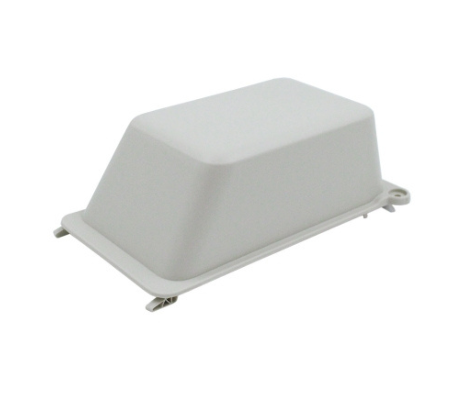 MRCOOL water collector drain pan for ductless heat pump condenser 12k 18k 24k model 12122000007150  Side angle and top view 