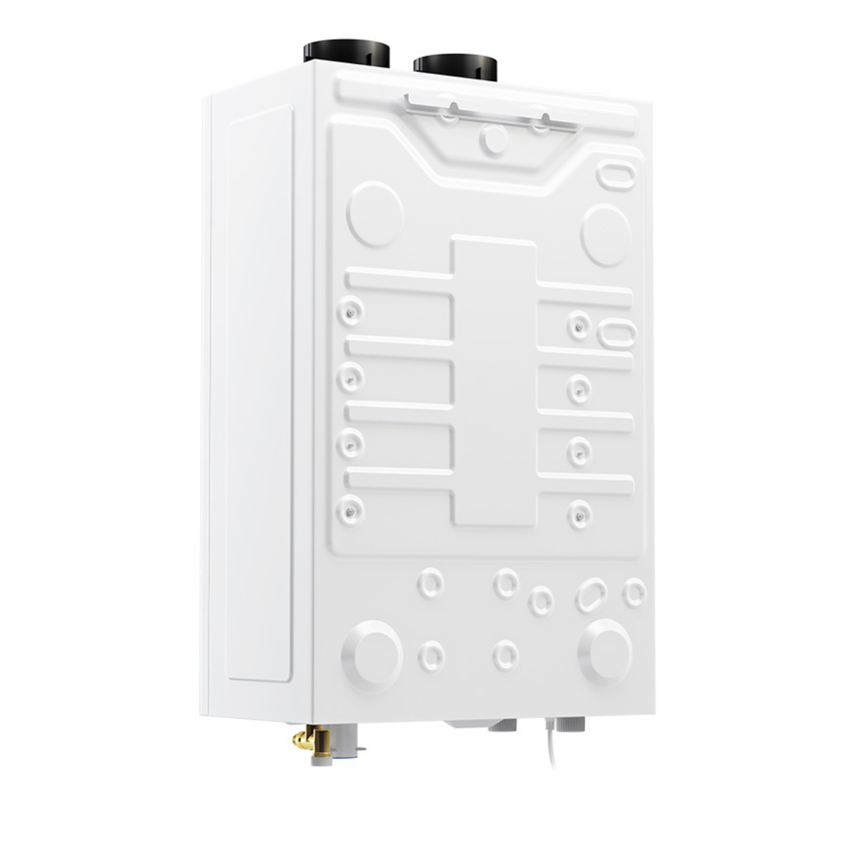 MRCOOL Tankless water heater back right angled view back