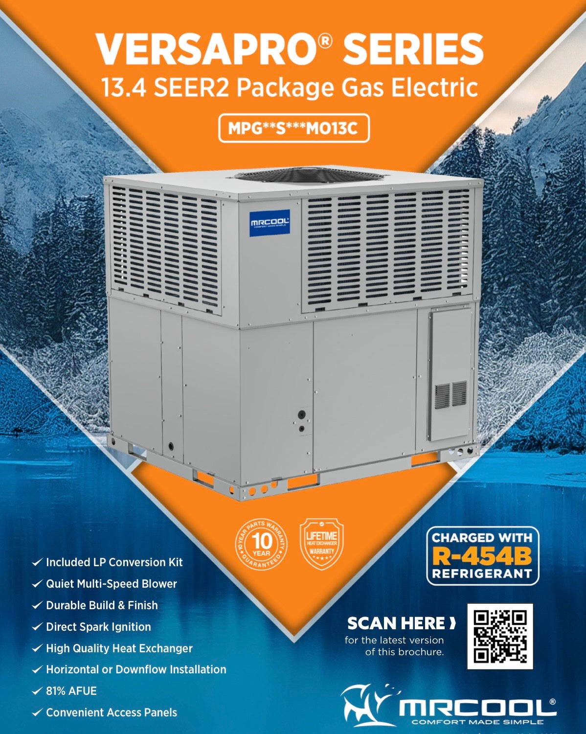 MRCOOL VersaPro 3.5-Ton 90,000 BTU Packaged Gas HVAC System - Thumbnail 3