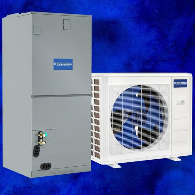 2.5 Ton VersaPro Multipositional 16.6 SEER2 MrCool VersaPro Central Ducted Heat Pump Split System