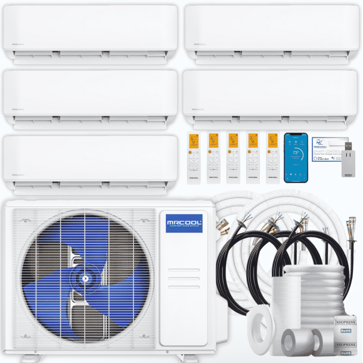 MRCOOL DIY bundle DIYM536HPW00D00