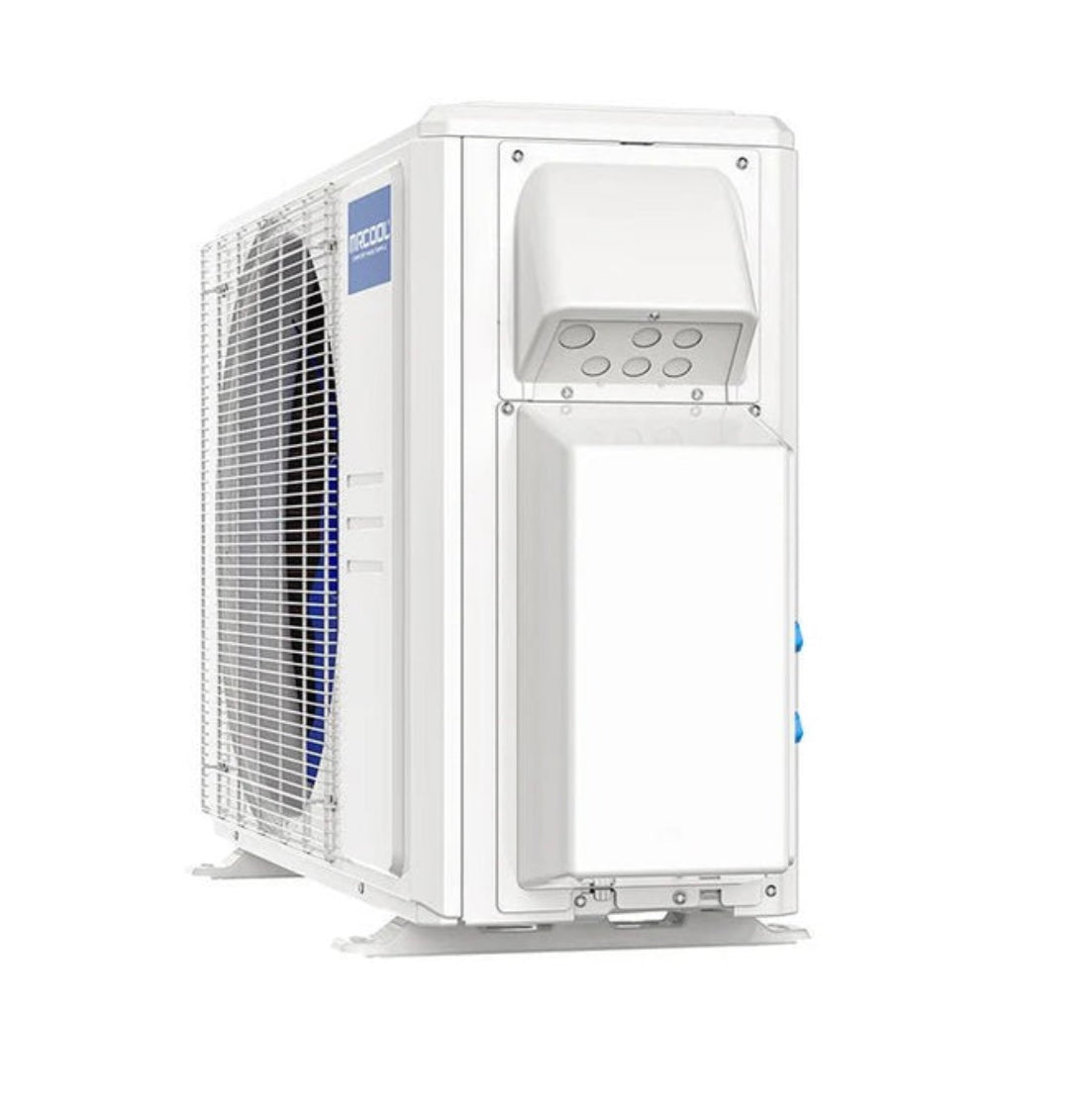 MRCOoL multi zone side view with port cover on 