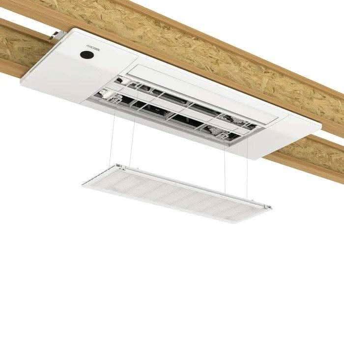 MRCOOL 18K Ceiling Cassette Vent Panel and Grill Opened photo 