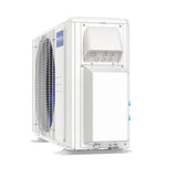 MRCOOL DIY  18K outdoor unit – 5th Gen side view with port cover on