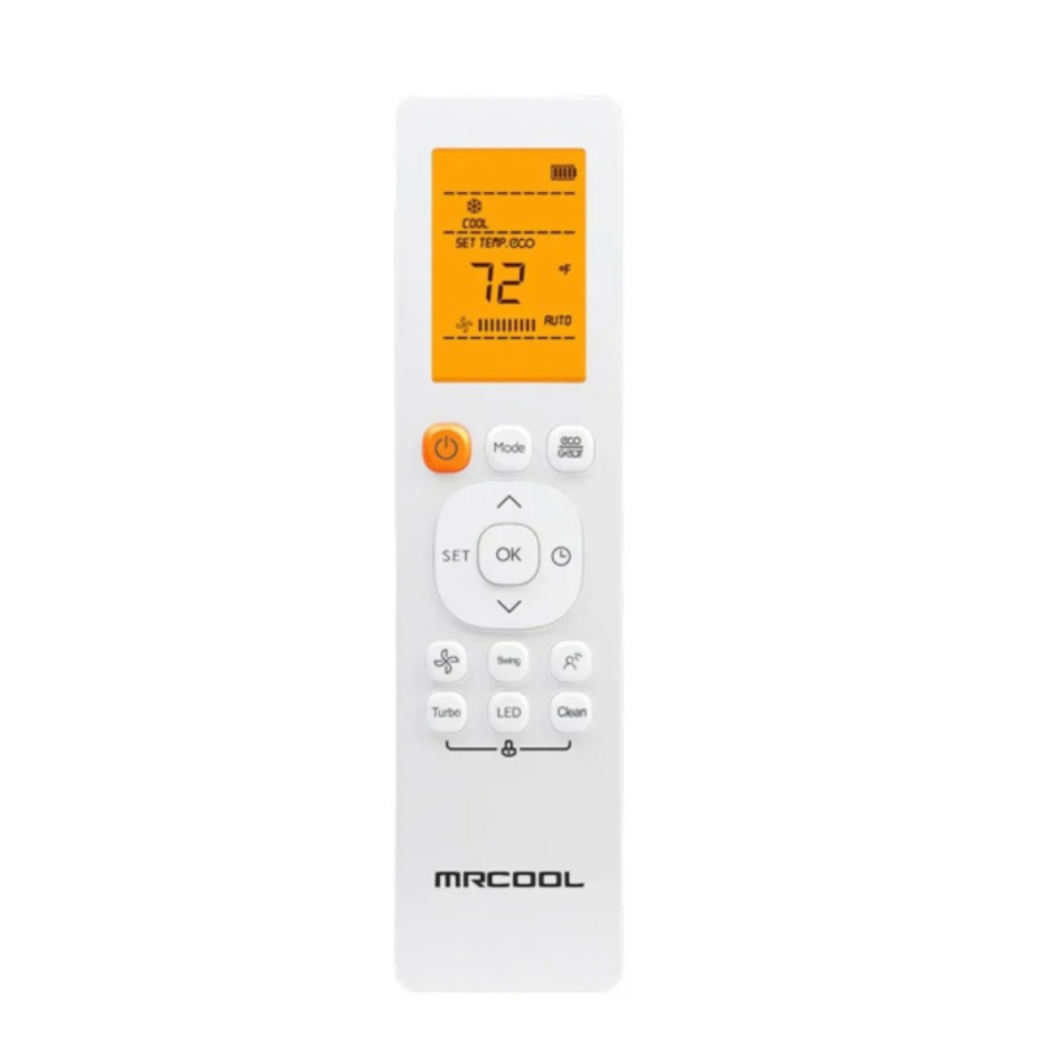 MRCOOL DIY 5th gen remote control up close view 