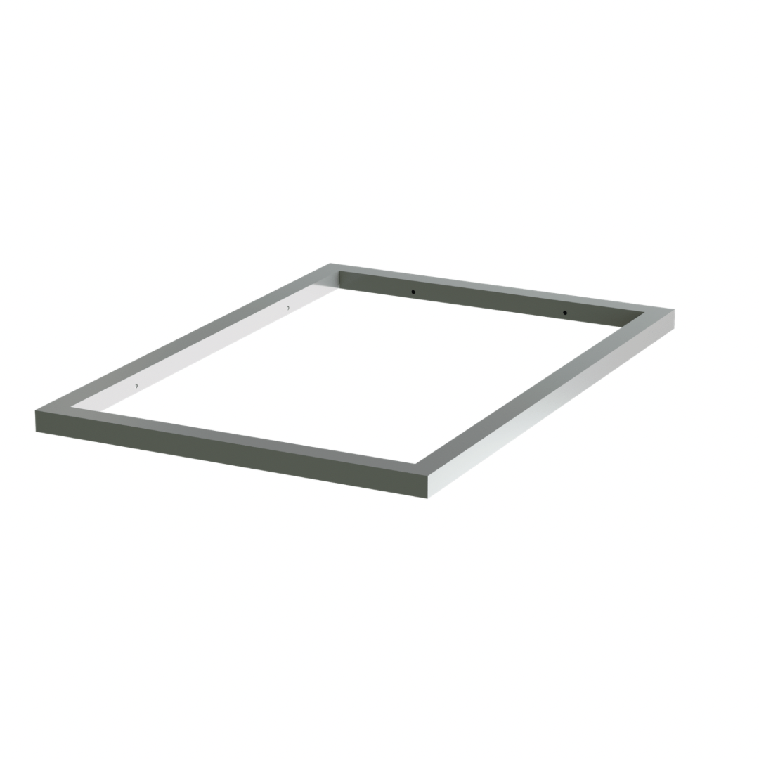 MRCOOL MCMP4860C-F coil flange adapter 4 to 5 ton furnace connection 21 inch cabinet Close up view with white background 