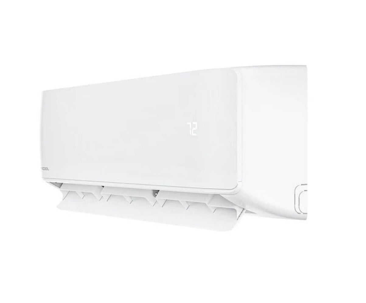 MRCOOL dual-zone DIY indoor air handler unit front side left view