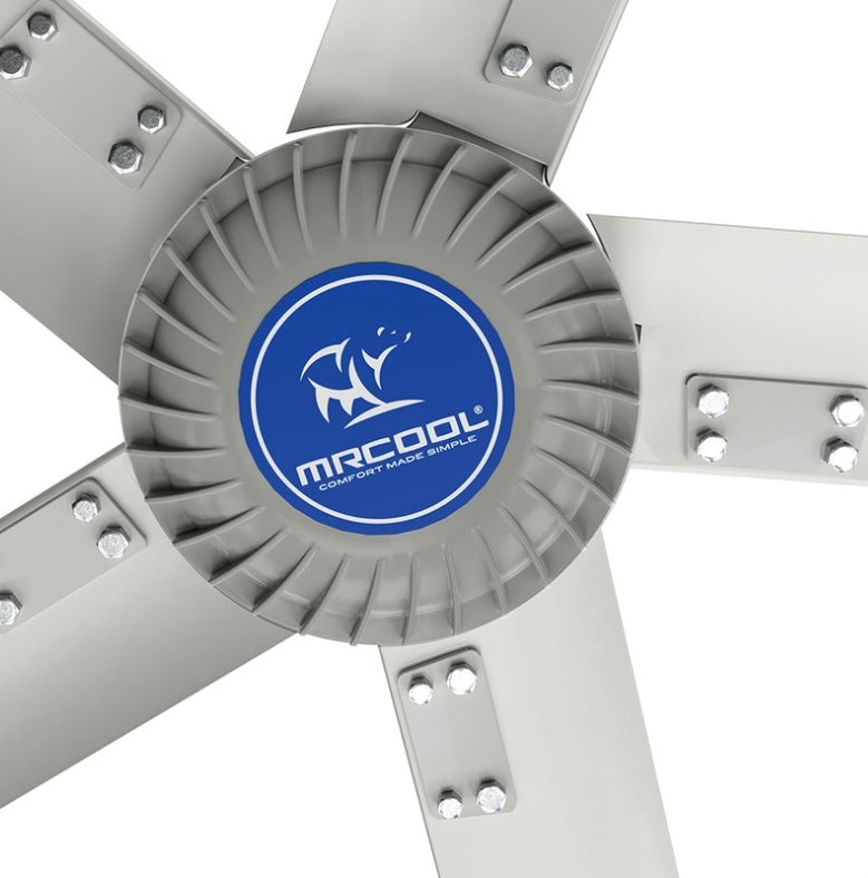 MRCOOL CoolBlade industrial ceiling fan installation