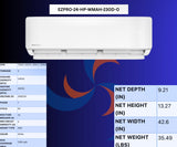 MRCOOL® DIY5th Gen  Easy Pro® 24,000 BTU Single Zone Mini Split Complete System 230V with 16 ft. DIY Quick Connect Line Set and DIYPRO Cable, EZPRO-24-HP-23016D-O