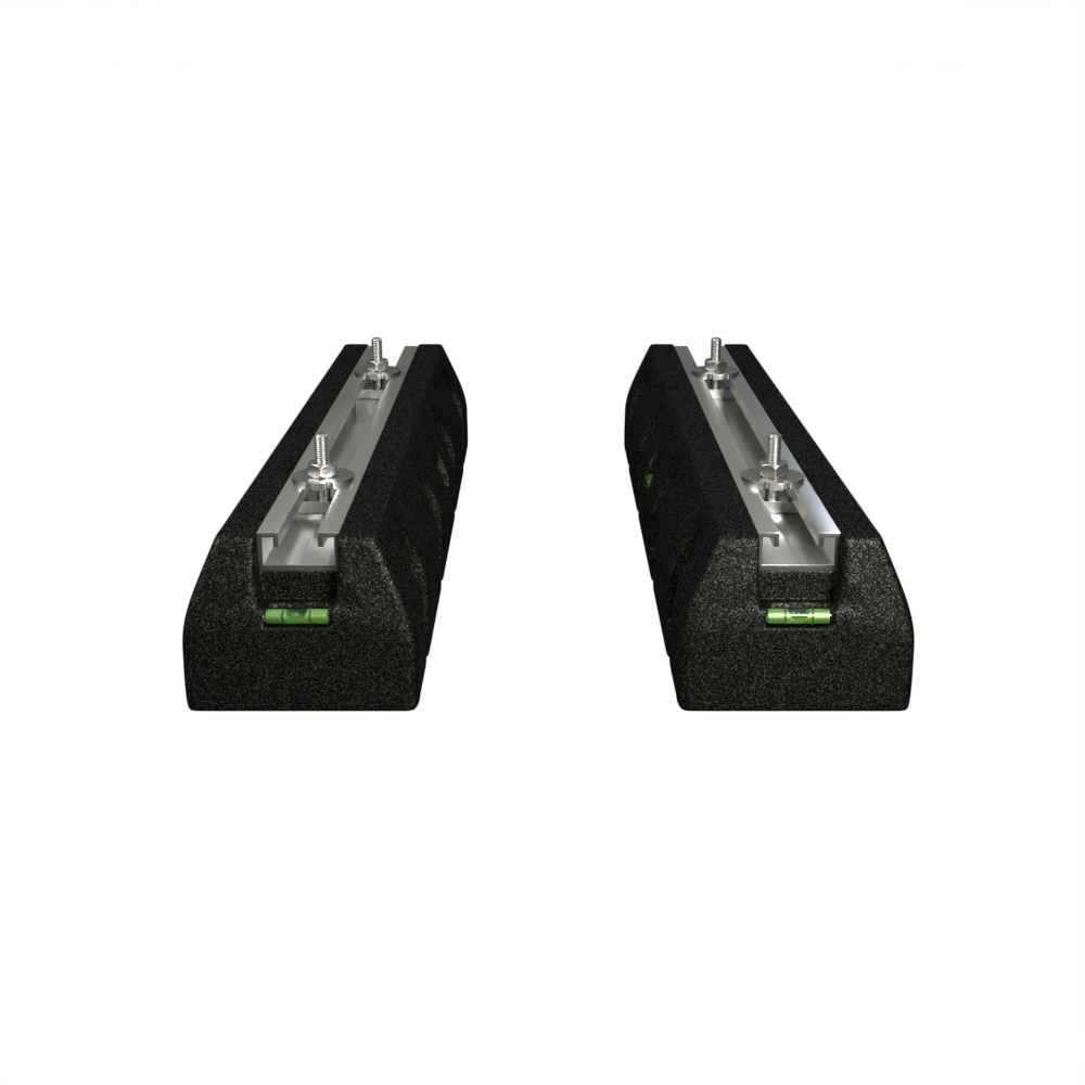 MRCOOL® Condenser Risers – Heavy-Duty Dual Mounts for Condenser Units - Pair