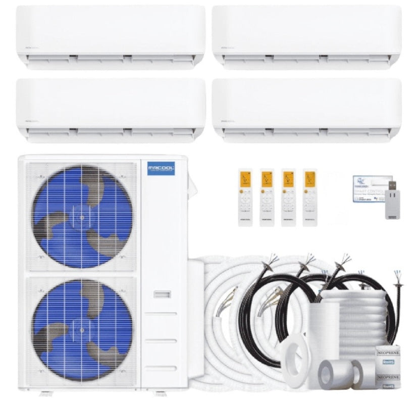 MRCOOL DIYM455HPW00D00 55K multi zone mini split system