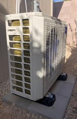 MRCOOL® Condenser Risers – Heavy-Duty Dual Mounts for Condenser Units - Pair