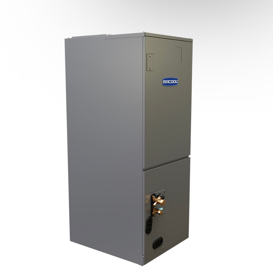 MRCOOL DIY Hybrid 36k ducted air handler Left side angle view 