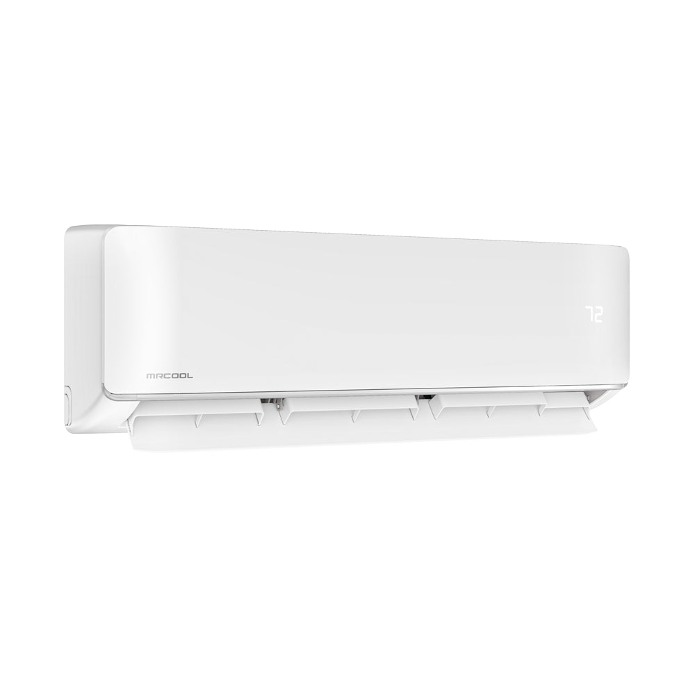 MRCOOL 6K DIY wall-mounted mini split indoor unit Right side and front angle view 