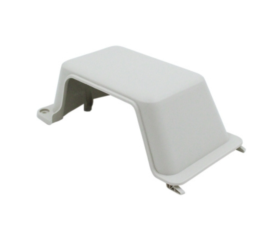 MRCOOL water collector for ductless heat pump condenser 12k 18k 24k left side view 