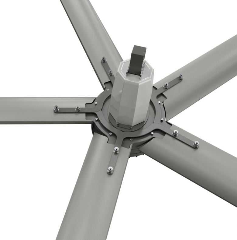 MRCOOL ultra quiet HVLS fan for large buildings
