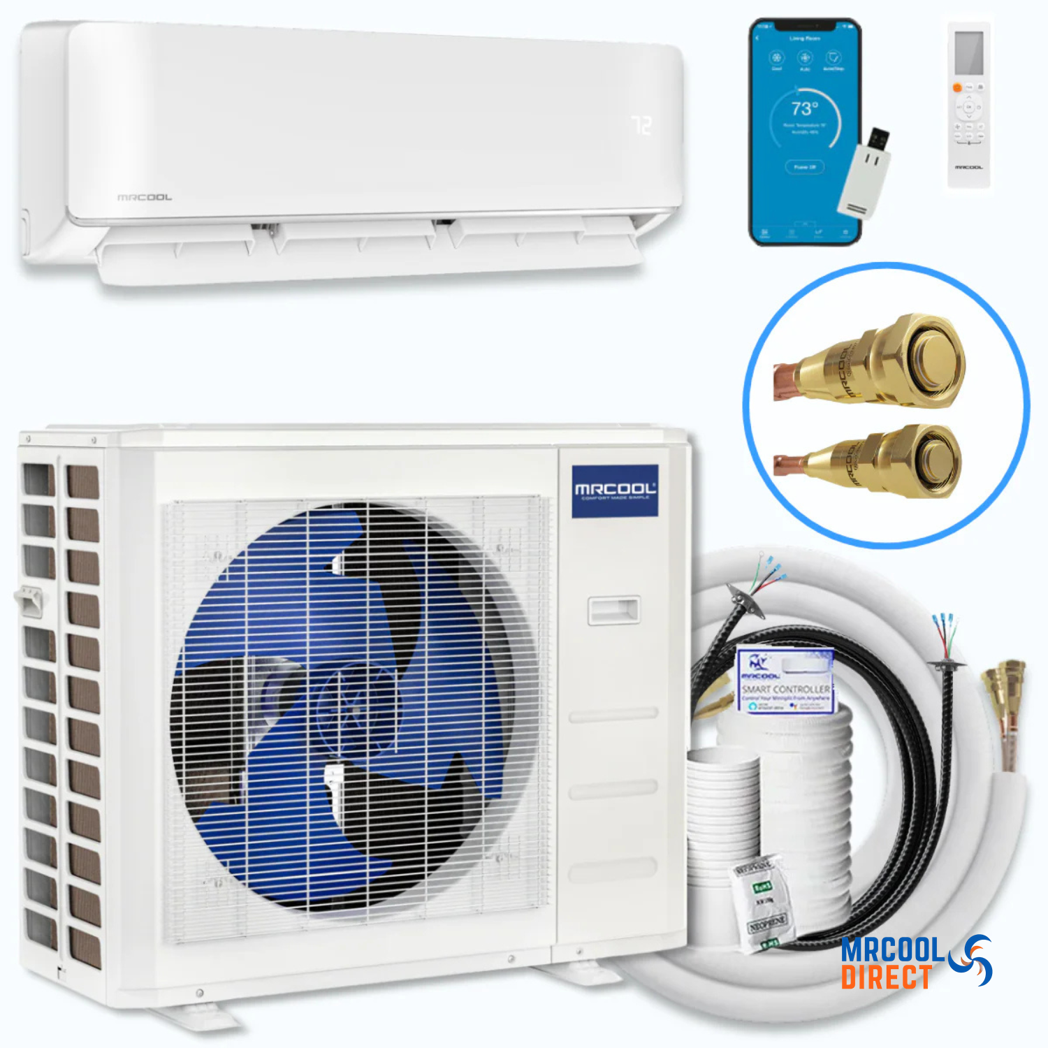 MRCOOL DIY-36-HP-Wm-230D25-O 36K BTU DIY Mini Split System