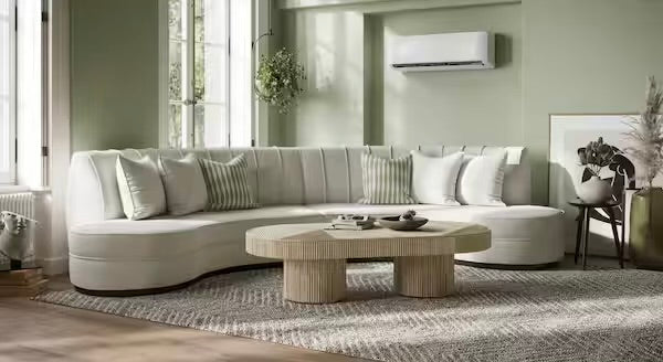 MRCOOL® DIY® 5th Gen 2-Zone 18,000 BTU Ductless Mini Split Air Conditioner & Heat Pump with (16ft+25ft) Pre-Charged Line Sets (9K+9K)