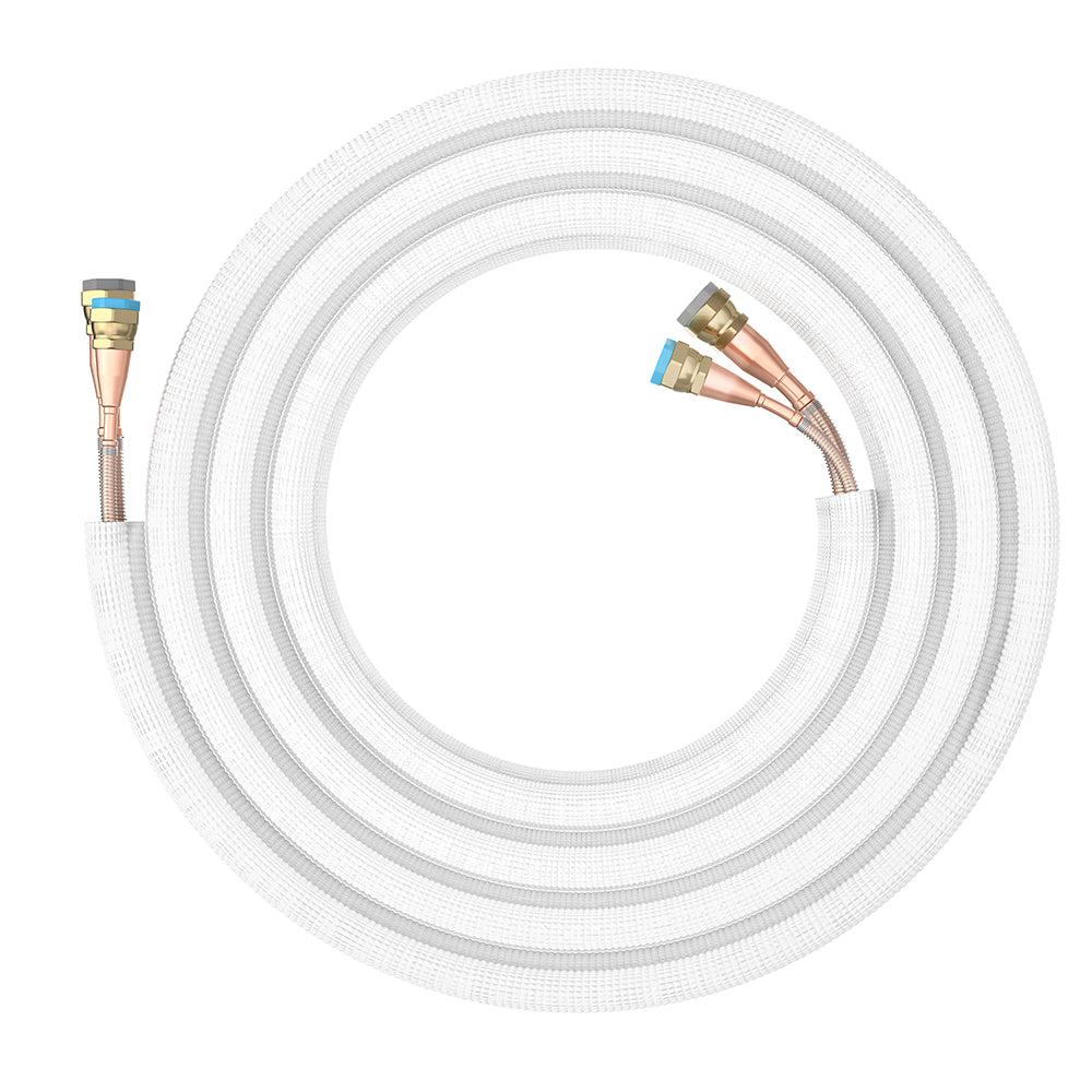 MRCOOL® Easy Pro® DIY® 16ft 1/4 x 1/2 Line set for DIY 18K Indoor w/ DIY Pro Cable - R454B Compatible with Easy Pro®