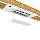 MRCOOL DIY Mini Split - 18,000 BTU 2 Zone Ceiling Cassette Ductless Air Conditioner and Heat Pump, DIY-BC-218HP0909