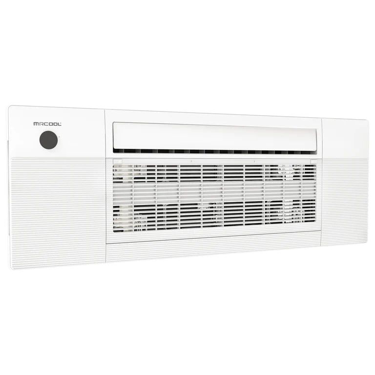 MRCOOL DIY Mini Split - 18,000 BTU 2 Zone Ceiling Cassette Ductless Air Conditioner and Heat Pump with 25 ft. Install Kit, DIYM218HPC00C07