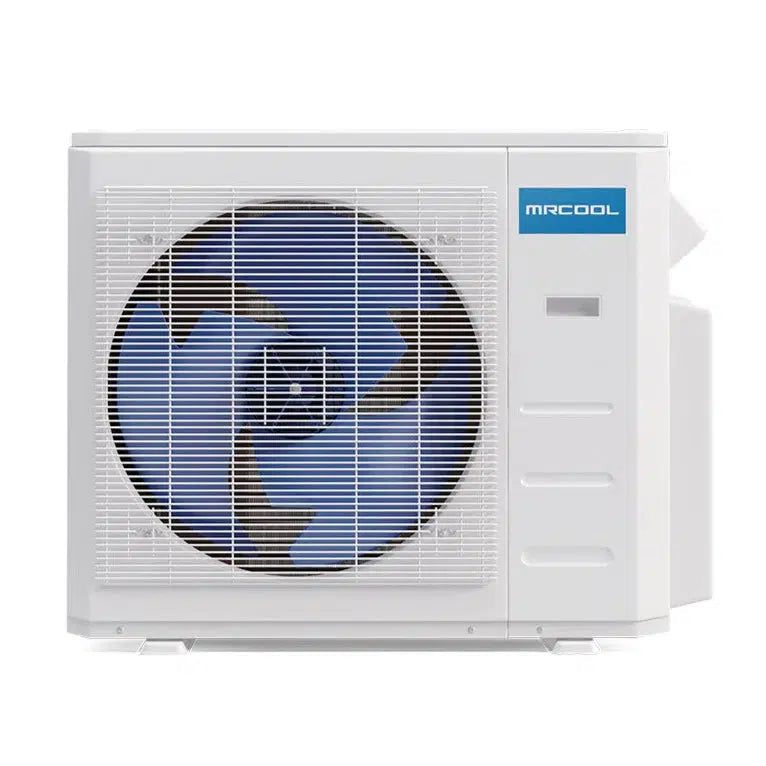 MRCOOL DIY Mini Split - 27,000 BTU 2 Zone Ceiling Cassette Ductless Air Conditioner and Heat Pump, DIY-BC-227HP0918