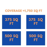 MRCOOL DIY Mini Split - 42,000 BTU 4 Zone Ceiling Cassette Ductless Air Conditioner and Heat Pump with 35 ft. Install Kit, DIYM448HPC02C140