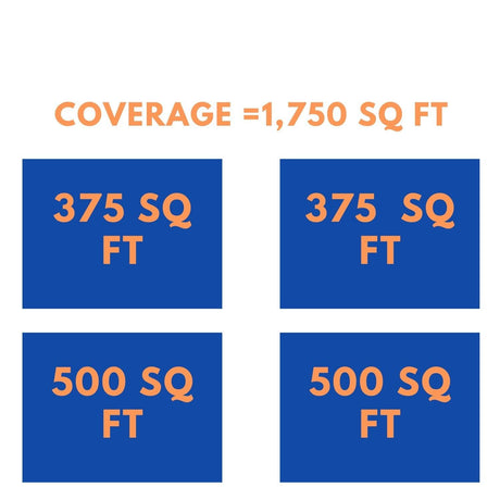 MRCOOL DIY Mini Split - 42,000 BTU 4 Zone Ductless Air Conditioner and Heat Pump with 16 ft. Install Kit, DIYM448HPW02C00