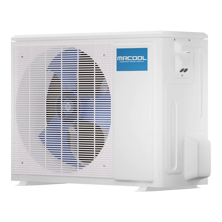 MRCOOL DIY Mini Split - 18,000 BTU 2 Zone Ductless Air Conditioner and Heat Pump with 25 ft. and 35 ft. Install Kit, DIYM218HPW00C08