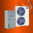 MRCOOL Direct Verso Pro bundle with two fan condenser.