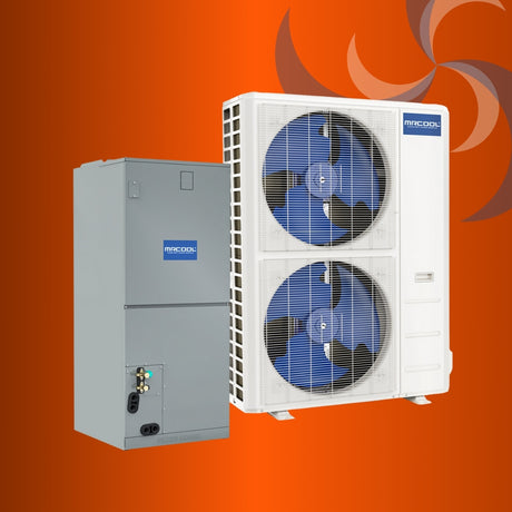 MRCOOL Direct Verso Pro bundle with two fan condenser.