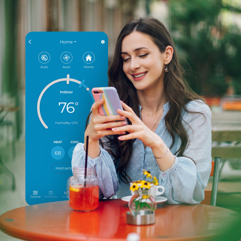 MRCOOL® Smart Wi-Fi Mini-Stat (Compatible with MRCOOL Mini-Split and 24v Central HVAC Systems), MST05