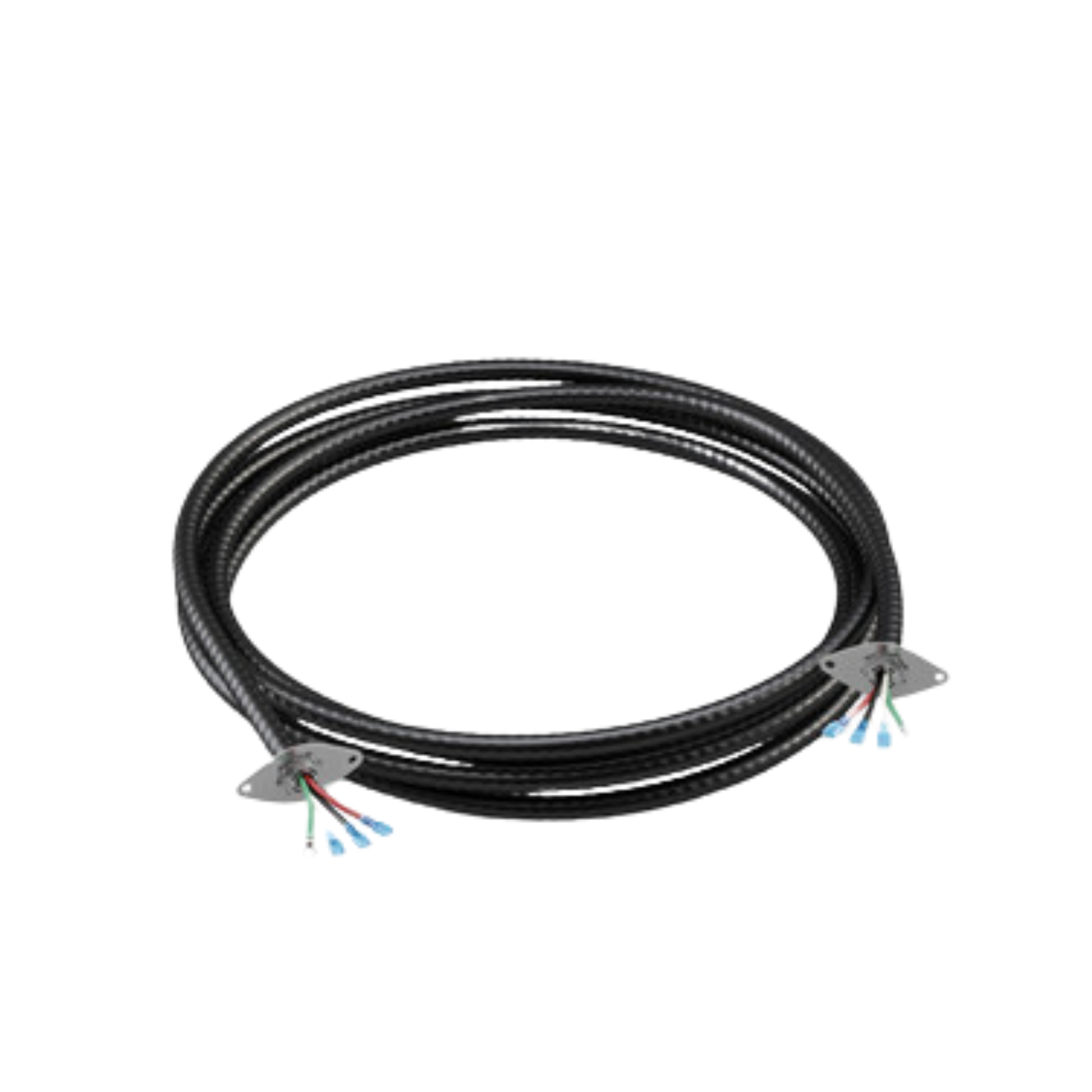 MRCOOL 16 foot communication wire cable for DIY mini split air conditioners and heat pumps. 14/4 stranded communication cable used between indoor air handlers and outdoor condensers for reliable power and signal transmission in single-zone and multi-zone ductless HVAC systems.