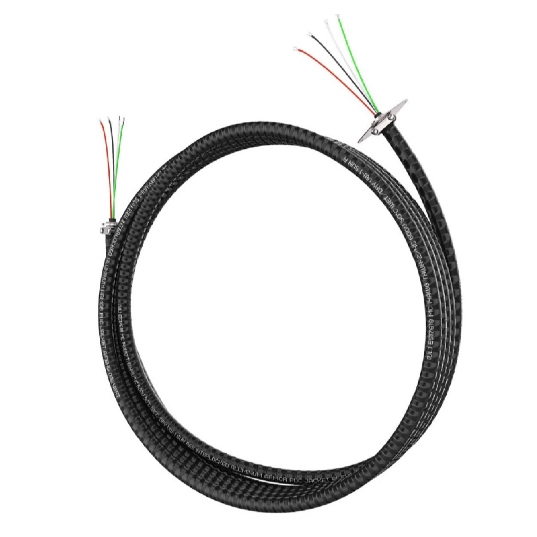 MRCOOL DIY ArmorFlex Pro Cable communication wire with armored protective sleeve for ductless mini split HVAC installation and outdoor protection