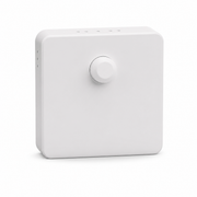 MRCOOL wireless room temperature sensor MST07-S for MST07 smart thermostat system shown on white background with compact modern design for remote HVAC temperature sensing.