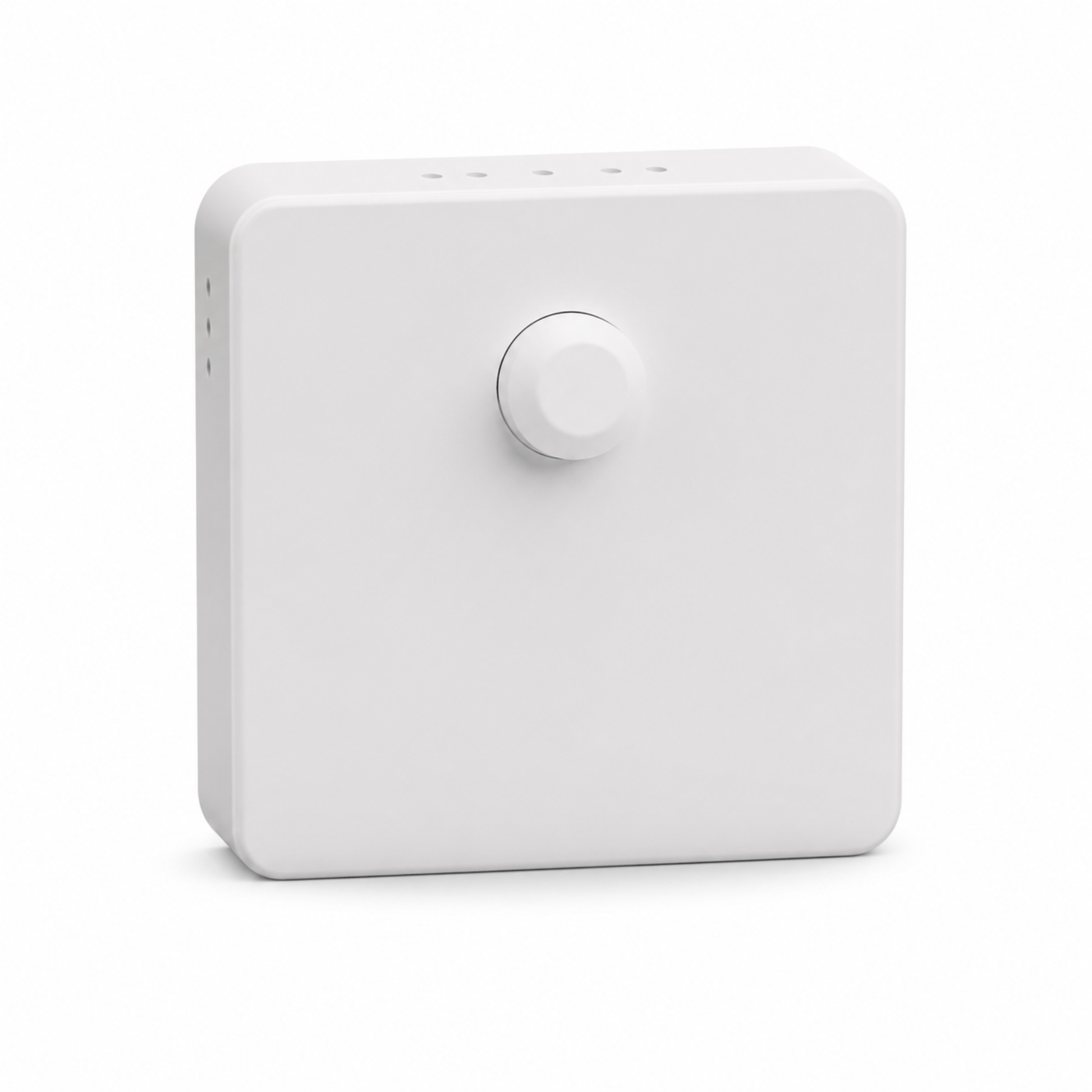 MRCOOL wireless room temperature sensor MST07-S for MST07 smart thermostat system shown on white background with compact modern design for remote HVAC temperature sensing.