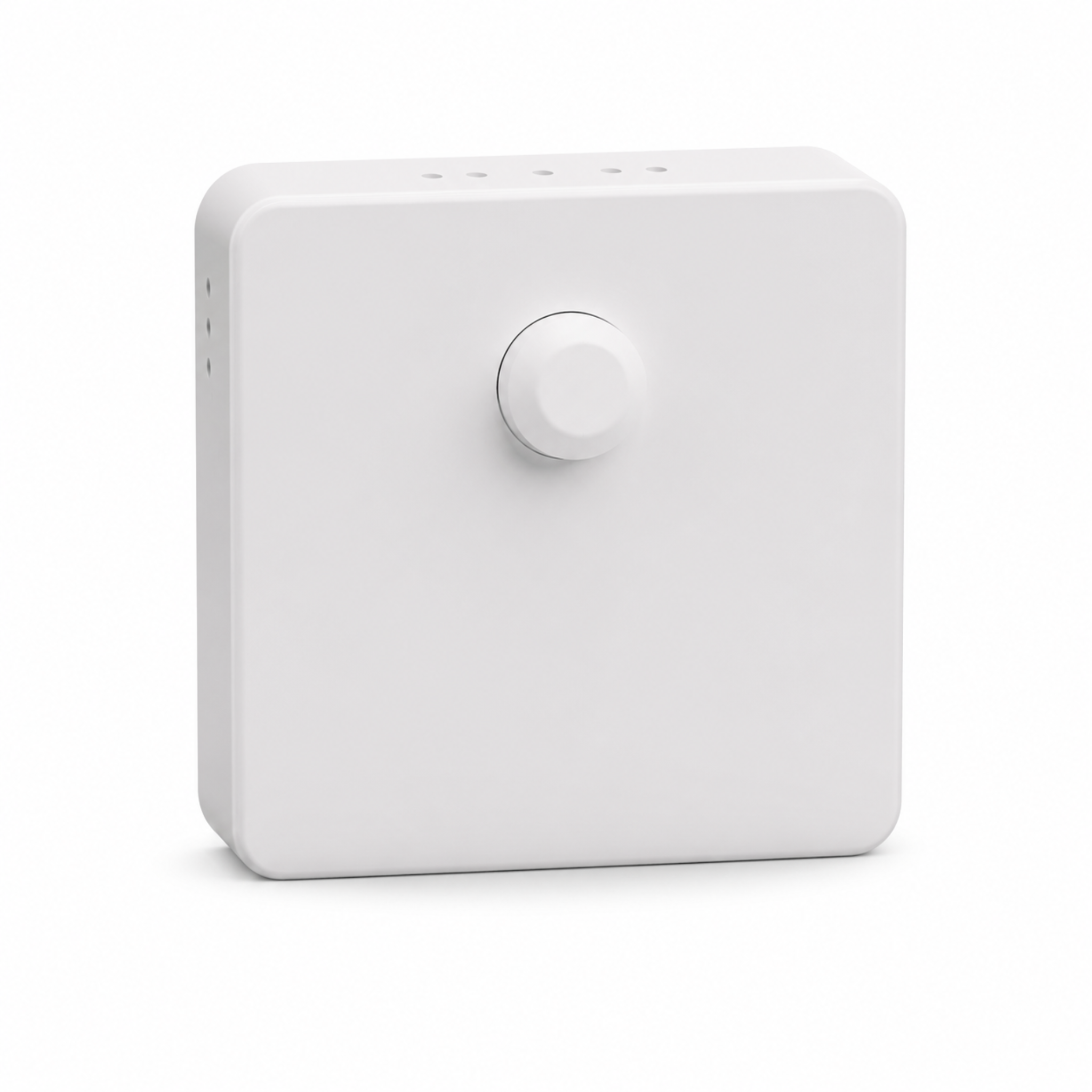 MRCOOL wireless room temperature sensor MST07-S for MST07 smart thermostat system shown on white background with compact modern design for remote HVAC temperature sensing.
